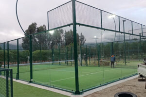 pista padel galvanizado