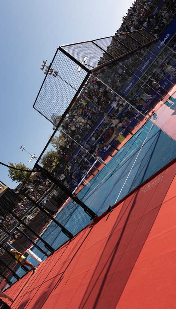 cristales pista de padel